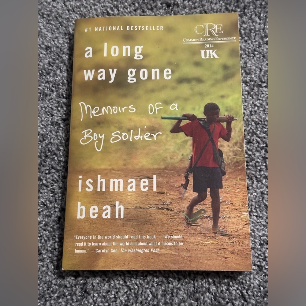 A Long Way Gone: Memoirs of a Boy Soldier by Ishmael Beah Book
